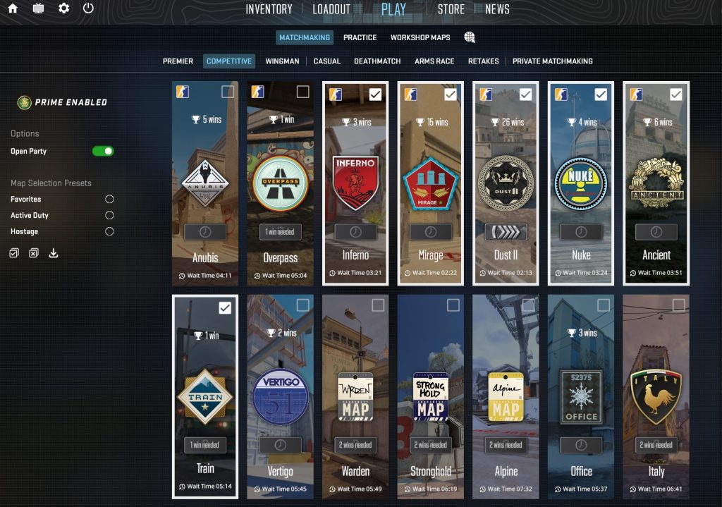 خرید پرایم CSGO