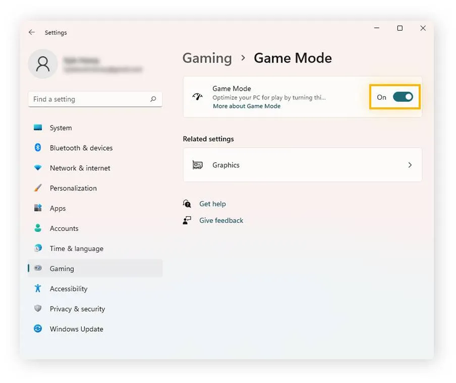افزایش FPS بازی با Game Mode