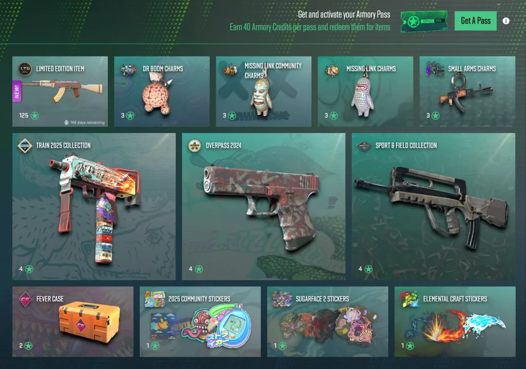 خرید Armory Pass CS2 | آرموری پس