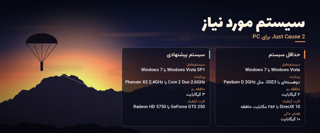 خرید بازی Just Cause 2